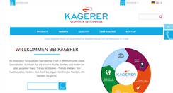 Desktop Screenshot of kagerer-seafood.de
